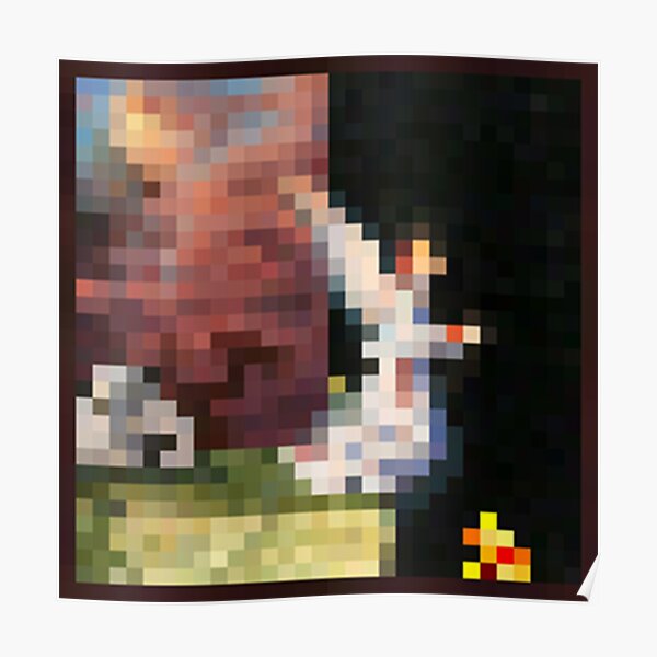 "The Void Minecraft Painting" Poster by ImInvesting Redbubble