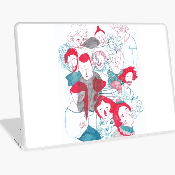 people are people Laptop Skin