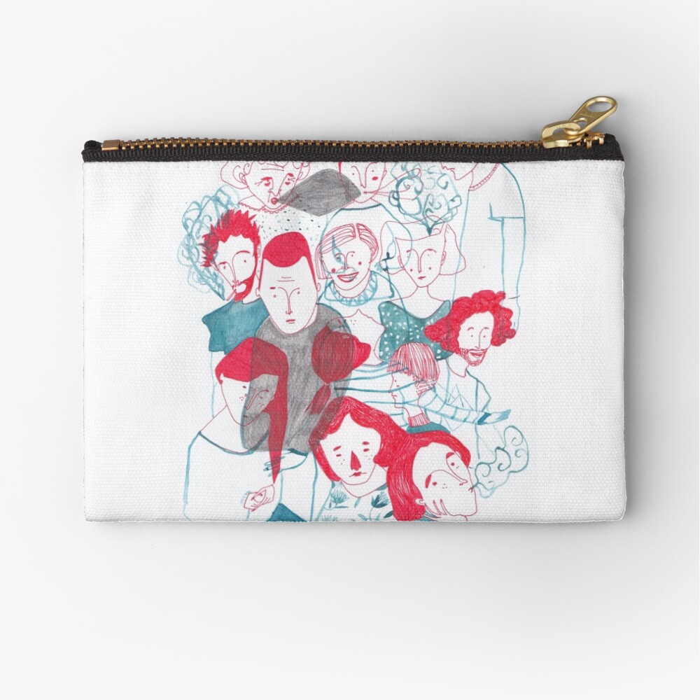 people are people Zipper Pouch