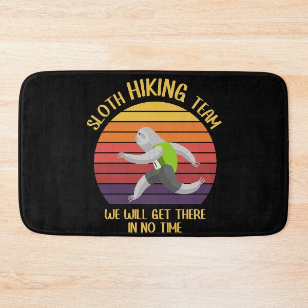 Item preview, sloth hiking team designed and sold by Design Universe.