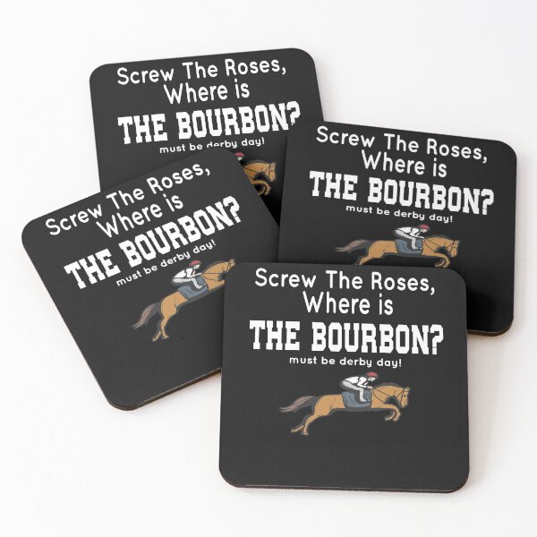 Item preview,  screw the roses where is the bourbon? funny derby day gift designed and sold by Tiboga19.