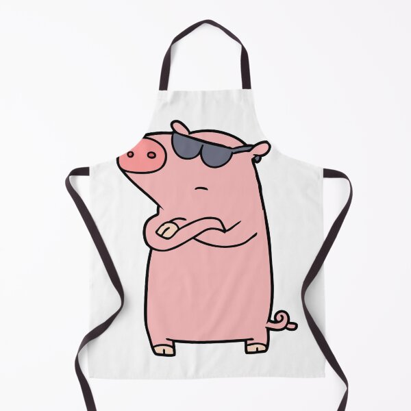 Item preview, Glass Wearing Cool Funny Pig  Swag  designed and sold by Mariano Topno.
