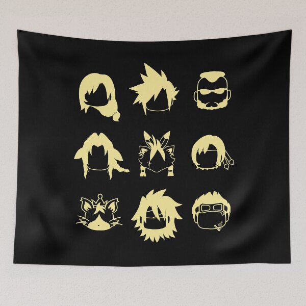 Item preview, Final Fantasy 7 | Whole Party icons | Final Fantasy 7 Remake Character Icons designed and sold by Jammybee21.