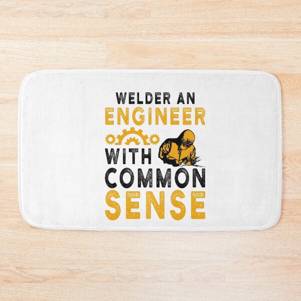 Item preview, Welder An Engineer With Common Sense Funny Welder Retro Vintage Gift designed and sold by Theobsessed01.
