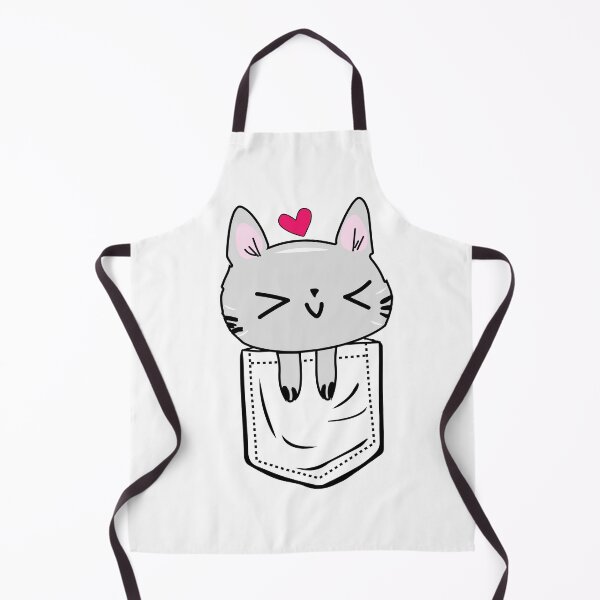 Item preview, cat in pocket : Funny cat in pocket, cute cat, Cute t-pocket cat designed and sold by youssef92.