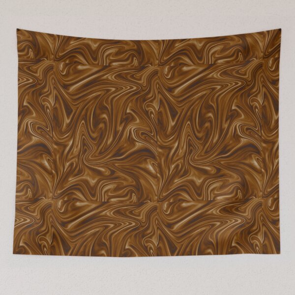 Item preview, Dark Swirl in Chocolate Brown designed and sold by Swirlify Apparel.