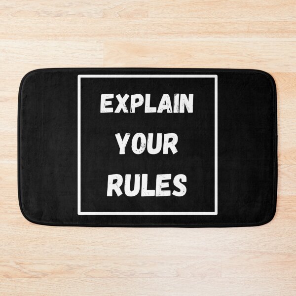 Item preview, Explain Your Rules Birthday designed and sold by Johan Liebert.