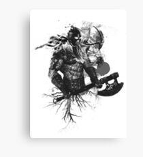 Garruk Wildspeaker in Black Canvas Print