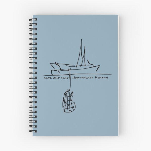 Item preview, Save Our Seas Stop Trawler Fishing designed and sold by WildBerryArt.