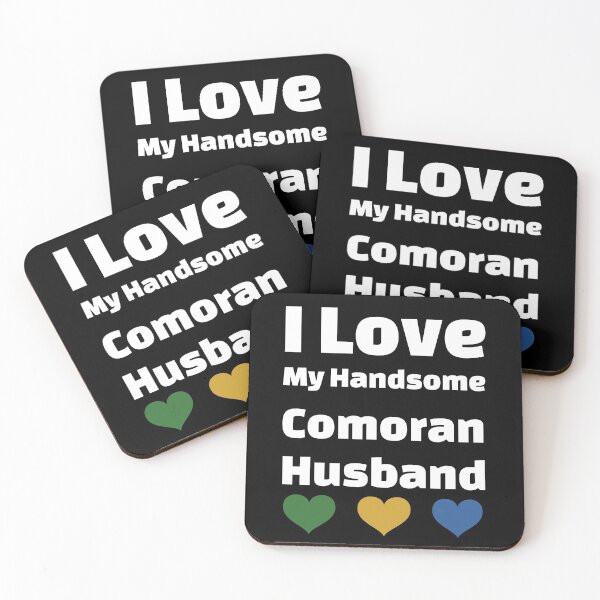 Item preview, I Love My Handsome Comoran Husband - Comoros Husband designed and sold by DiceNLDesigns.