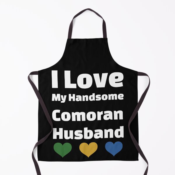 Item preview, I Love My Handsome Comoran Husband - Comoros Husband designed and sold by DiceNLDesigns.