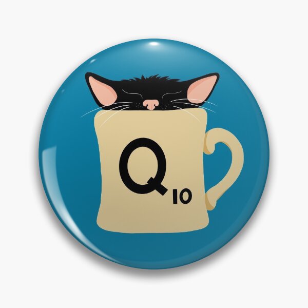 Item preview, Q has a kitten designed and sold by BookshireCat.
