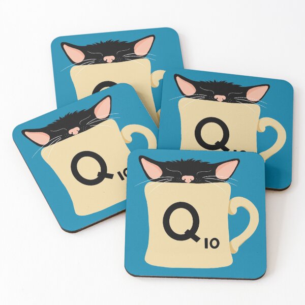 Item preview, Q has a kitten designed and sold by BookshireCat.