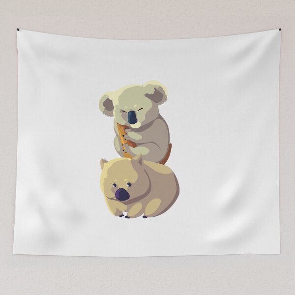Item preview,   Baby Wombat and Koala Australian Animal designed and sold by Mariano Topno.
