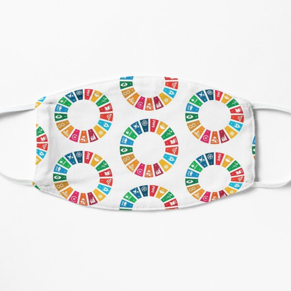 Un Sdgs Un Global Goals Logo United Nations Sustainable Development Goals 30 Mask For Sale By Tshirtdesignhub Redbubble