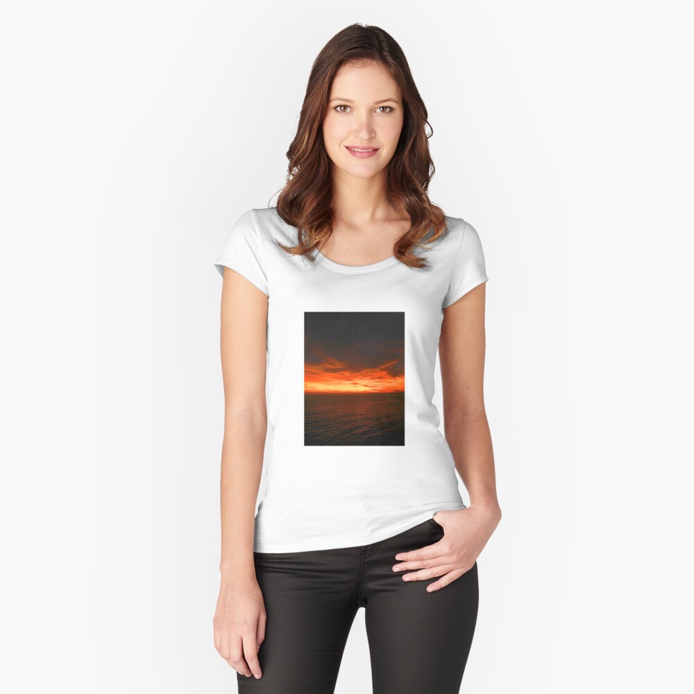 Item preview, Fitted Scoop T-Shirt designed and sold by AnnetteArt.