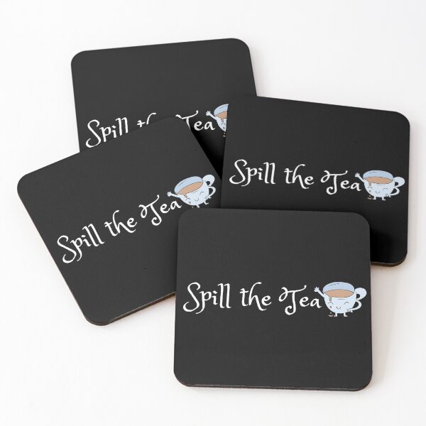 Item preview, Spill the tea, cute designed and sold by BlakefourDesign.