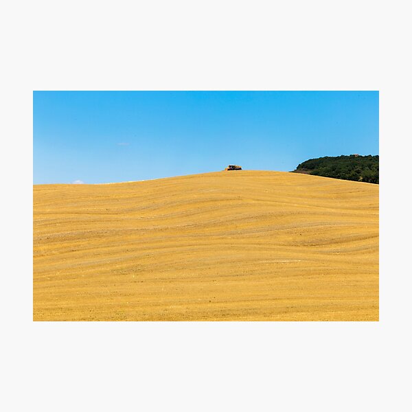 Summer landscape of Val D Orcia Photographic Print