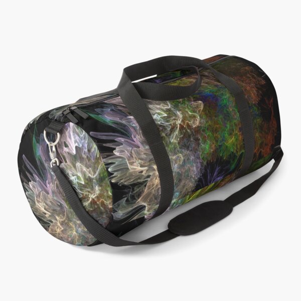 Item preview, Abstract Art - Colorful Smoke on Black Background designed and sold by siwabudda.