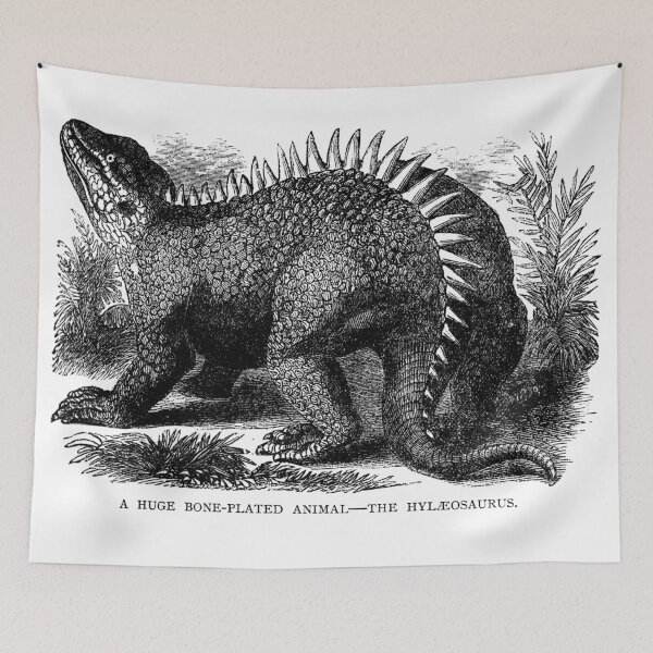 Item preview, A Huge Bone-Plated Animal - The Hylaeosaurus designed and sold by hausofwheat.