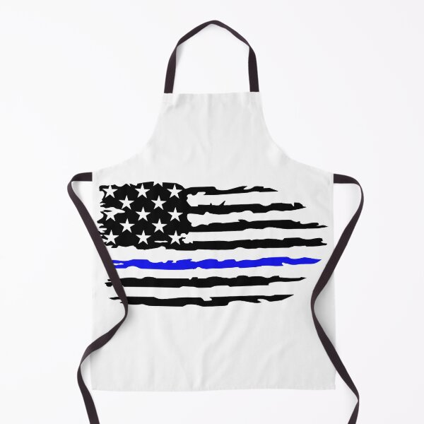 Item preview, Police Blue Line Flag designed and sold by TraceysTreasure.