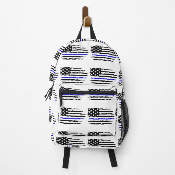 Item preview, Police Blue Line Flag designed and sold by TraceysTreasure.