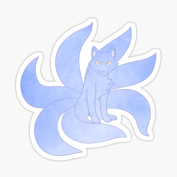 Celestial Kitsune Sticker