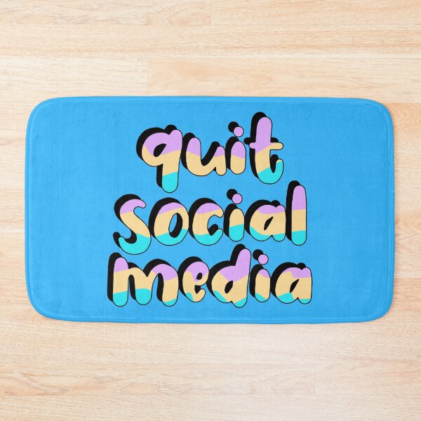 Item preview, Quit Social Media designed and sold by keeleypost.