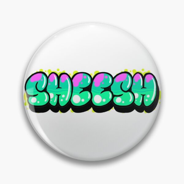 Item preview, Sheesh Meme Graffiti designed and sold by Mooostickers.