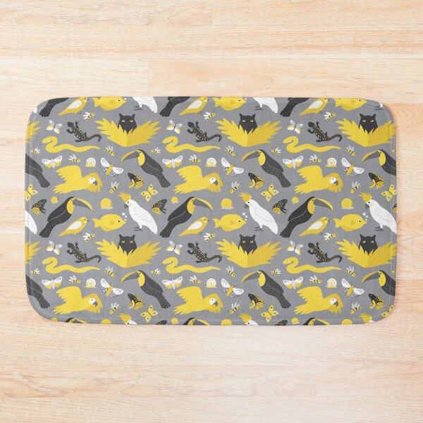 Item preview, Gray and yellow fauna designed and sold by Capictures.