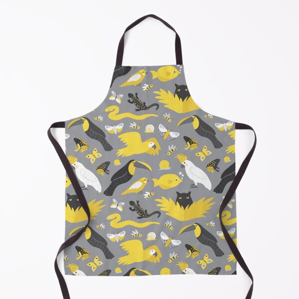 Item preview, Gray and yellow fauna designed and sold by Capictures.