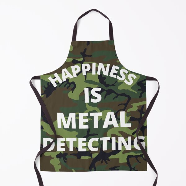 Item preview, happiness is metal detecting , detectorist treasure hunter designed and sold by kawrdesigns.