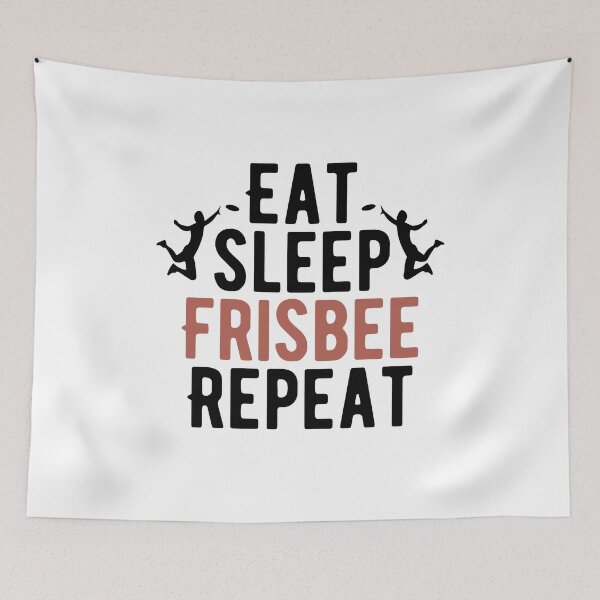 Item preview, Eat sleep Frisbee Repeat  / Funny Frisbee Player Gift / Discgolf Gifts / Golfer,Discs / Birthday Gift Idea designed and sold by Chamssou.