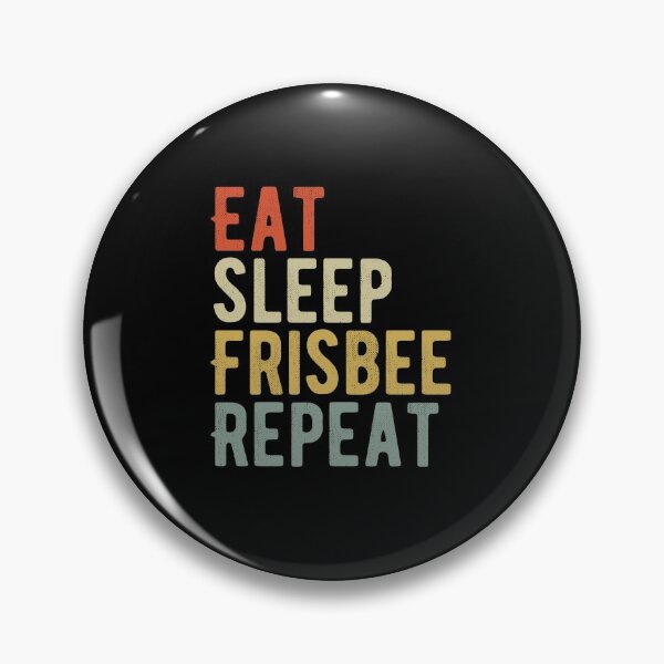 Item preview, Eat sleep Frisbee Repeat  / Funny Frisbee Player Gift / Discgolf Gifts / Golfer,Discs / Birthday Gift Idea Vintage Design designed and sold by Chamssou.