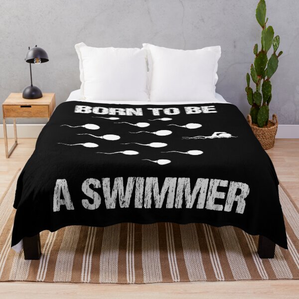 Item preview, Born to Be a Swimmer Funny designed and sold by TravelScientist.