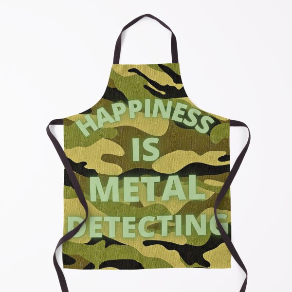 Item preview, happiness is metal detecting , detectorist treasure hunter designed and sold by kawrdesigns.