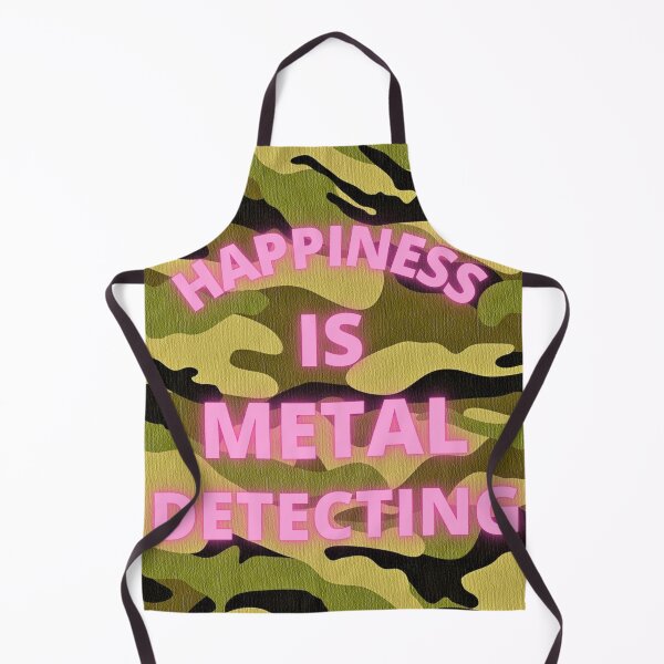 Item preview, happiness is metal detecting , detectorist treasure hunter designed and sold by kawrdesigns.