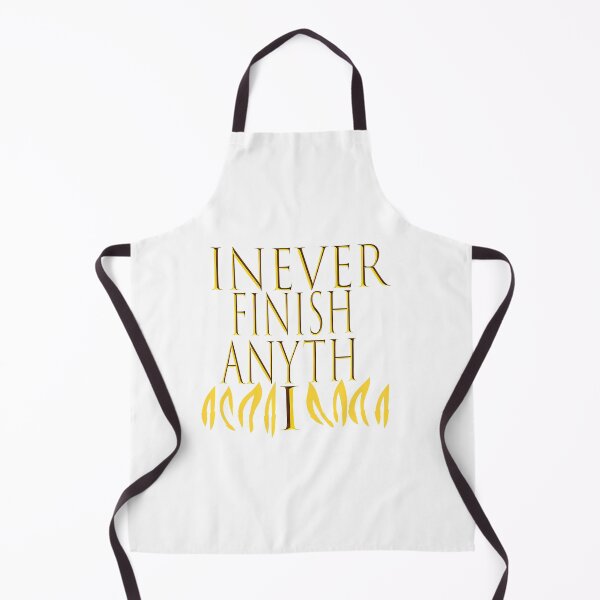 Item preview, I Never Finish Anything designed and sold by AMZIL-ZA.