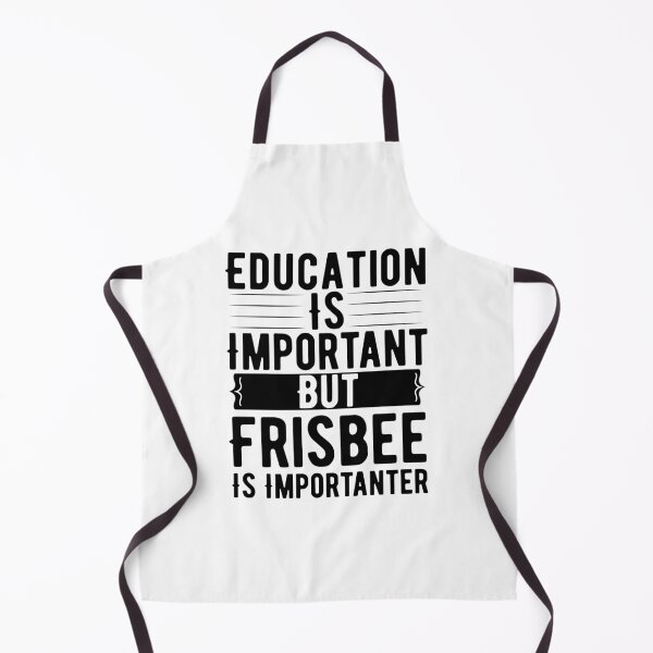 Item preview, Education Is Important But Frisbee Is Importanter / Funny Frisbee Player Gift / Discgolf Gifts / Golfer,Discs / Birthday Gift Idea designed and sold by Chamssou.