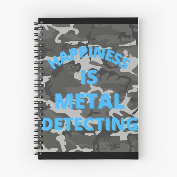 Item preview, happiness is metal detecting , detectorist treasure hunter designed and sold by kawrdesigns.
