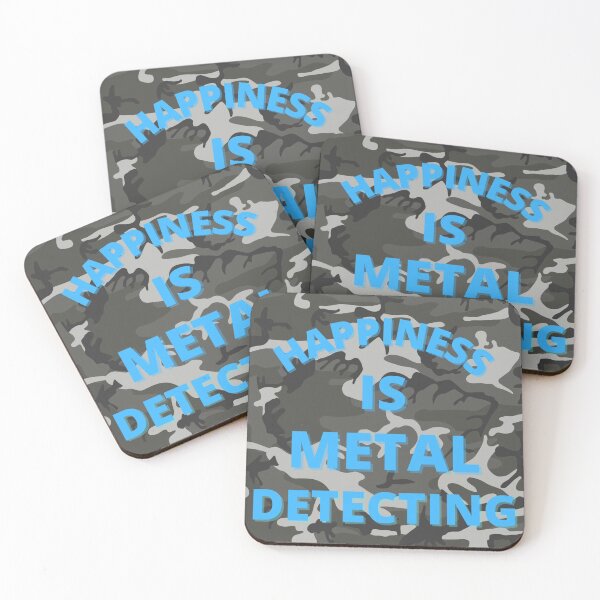 Item preview, happiness is metal detecting , detectorist treasure hunter designed and sold by kawrdesigns.