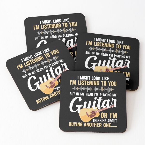 Item preview, In My Head I'm Playing My Guitar Shirts designed and sold by TeesHunt21.