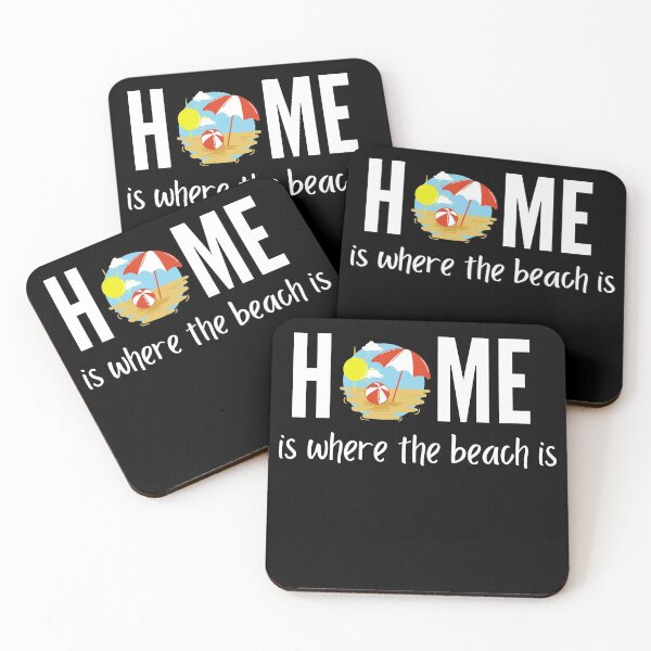 Item preview, Home Is Where The Beach Is designed and sold by Johan Liebert.