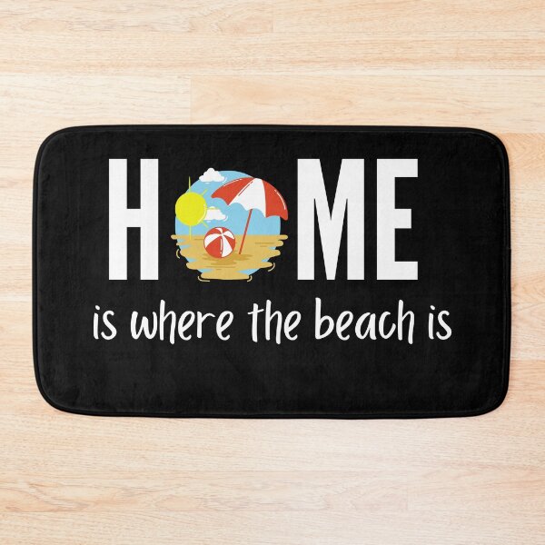 Item preview, Home Is Where The Beach Is designed and sold by Johan Liebert.