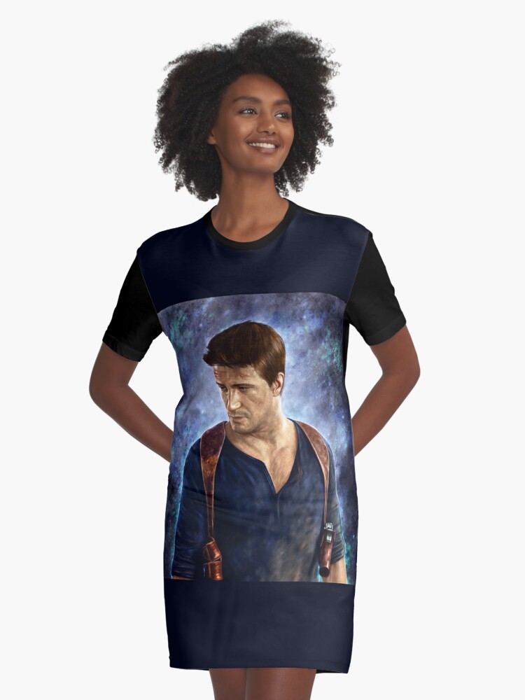 Uncharted 4 Nathan Drake Graphic T-Shirt for Sale by