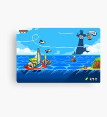 Zelda - Wind Waker Advanced Canvas Print
