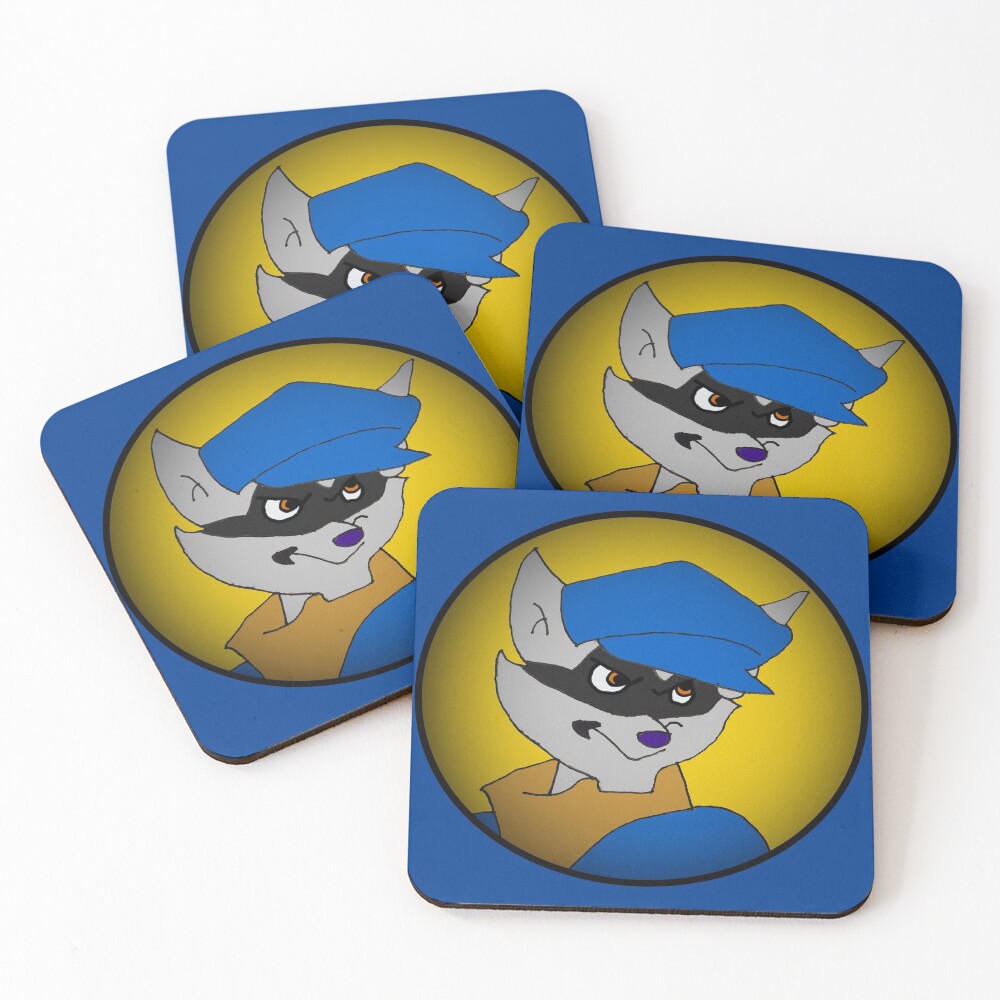 Item preview, Coasters (Set of 4) designed and sold by RudderbuttCos.