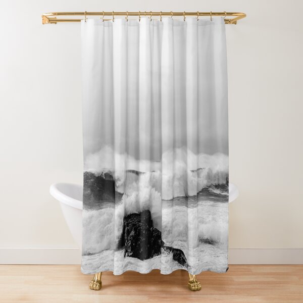 "Carefree" Shower Curtain