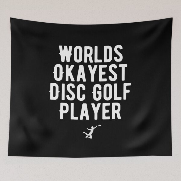 Item preview, Worlds Okayest Disc Golf Player  / Funny Frisbee Player Gift / Discgolf Gifts / Golfer,Discs / Birthday Gift Idea designed and sold by Chamssou.