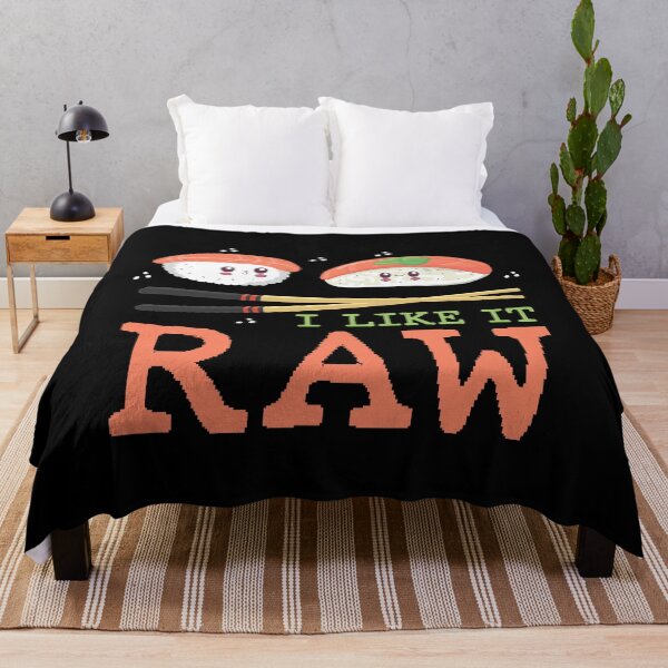 Item preview, I Like It Raw Sushi T-Shirt Design designed and sold by TeesHunt21.